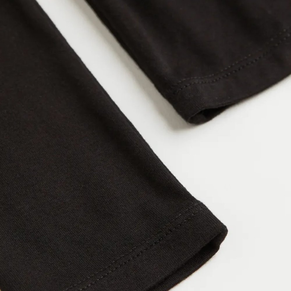 H&M Black Turtleneck Top/NWT/Large - Picture 5 of 13